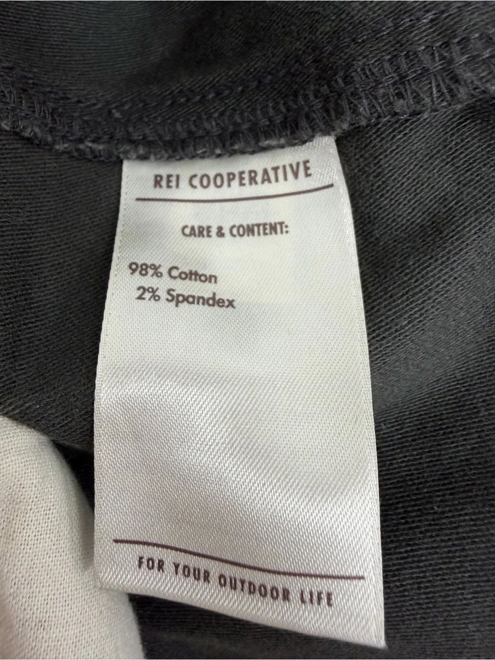 REI Co-op Men’s 34 x 27 Trailsmith Gray Canvas Utility Joggers Pants